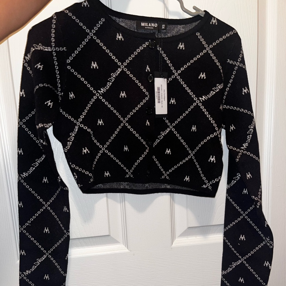 NWT Milano Di Rouge Cropped sweater